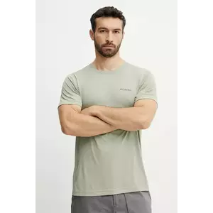 Columbia tricou sport Zero Rules culoarea verde, uni, 2118501 imagine