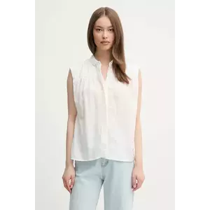 Pepe Jeans cămașă DERBY culoarea bej, cu guler clasic, regular, PL304996 imagine