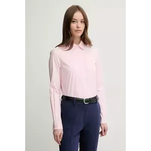 Sisley cămașă culoarea roz, cu guler clasic, regular, 5CNX5QD47 imagine