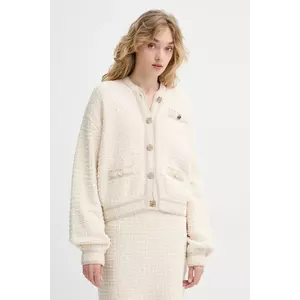 Blugirl Blumarine cardigan culoarea bej, RA5079.MS016 imagine