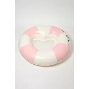 SunnyLife colac de înot pentru copii Stole My Heart Pink Stripe culoarea roz imagine