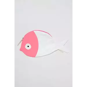 SunnyLife geantă de plajă pentru copii Melody the Mermaid Neon Pink culoarea roz imagine