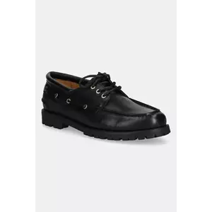 Vagabond Shoemakers mocasini de piele 5945-001-20 culoarea negru, cu toc plat, 5945-001-20 imagine