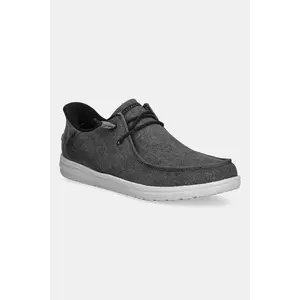 Skechers mocasini MELSON culoarea gri, 210959 imagine