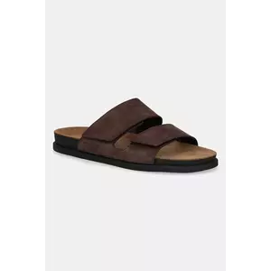 Vagabond Shoemakers papuci din nubuc 5992-150-35 culoarea maro, 5992-150-35 imagine