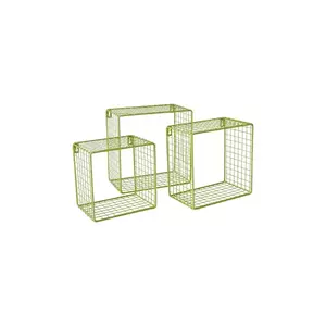 Boltze raft de perete Bamba 3-pack culoarea verde imagine