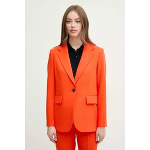 Sisley sacou culoarea portocaliu, un singur rand de nasturi, uni, 2KVXLW025 imagine