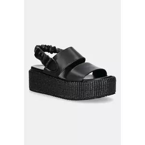 Blauer sandale OPAL culoarea negru, cu platforma, S5OPAL04 imagine