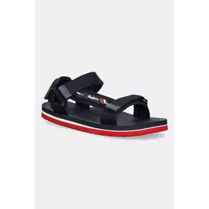Pepe Jeans sandale WEST SPORT culoarea bleumarin, PMS70161 imagine