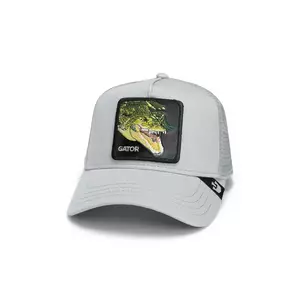 Goorin Bros șapcă Swamp Monster culoarea gri, cu imprimeu, 101-2123 imagine