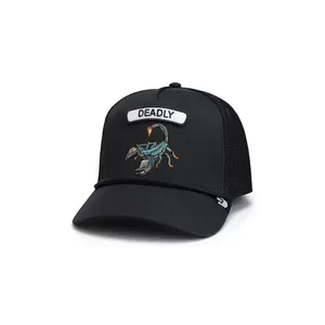Goorin Bros șapcă GB2 Deadly Scorp culoarea negru, cu imprimeu, 101-1652 imagine