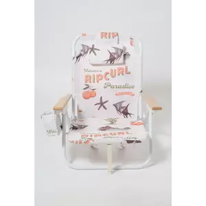 SunnyLife scaun de plajă Welcome to Paradise Chalk x Rip Curl culoarea bej imagine