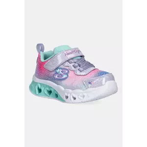 Skechers sneakers pentru copii FLUTTER HEART LIGHTS culoarea violet, 302315N imagine