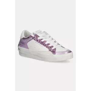 Crime London sneakers din piele SK8 DELUXE WEDGE culoarea violet, 20133PP7 imagine