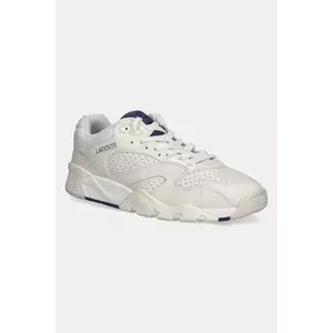 Lacoste sneakers din piele GAME culoarea bej, 49SMA0078 imagine