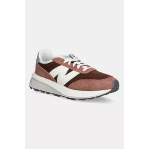 New Balance sneakers 370 culoarea maro, U370AI imagine