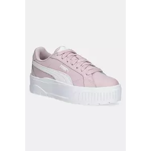 Puma sneakers Karmen II Jr culoarea roz, 398878 imagine