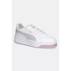 Puma sneakers Carina Street Beach Florals culoarea alb, 400653 imagine