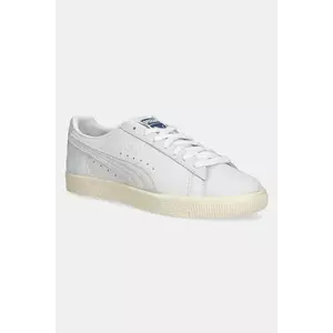 Puma sneakers din piele Clyde Laundry Boys II culoarea gri, 401043 imagine