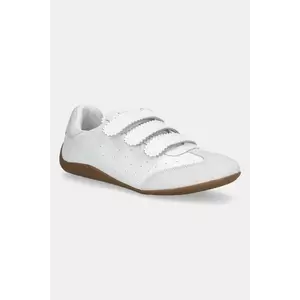 Steve Madden sneakers din piele Flagship culoarea alb, SM11003816 imagine