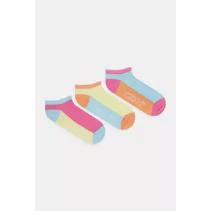 United Colors of Benetton șosete 3-pack culoarea portocaliu, 6AO507044 imagine