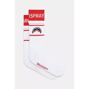 Sprayground șosete culoarea alb, SP15021WHT imagine