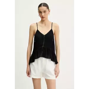 Superdry top culoarea negru, W6011647A-02A imagine