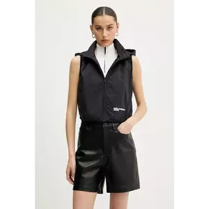 Karl Lagerfeld Jeans vestă culoarea negru, de tranzitie, A2W15017 imagine