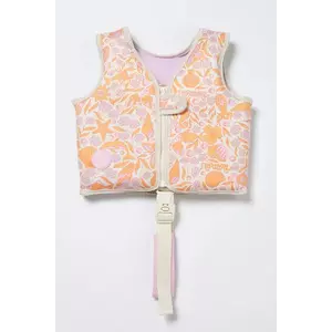 SunnyLife vestă de înot pentru copii Ocean Magic Pink x Rip Curl 1-2 years imagine