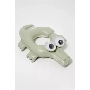 SunnyLife colac de înot pentru copii Cookie the Croc Khaki culoarea verde imagine