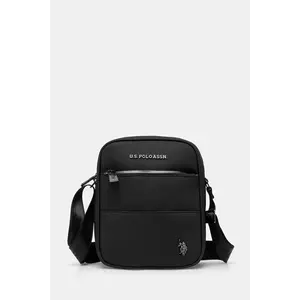 U.S. Polo Assn. borsetă Aspen culoarea negru, BEUAS8737MPO imagine