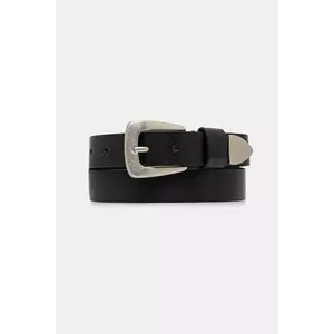 AllSaints curea de piele culoarea negru, 29AS300838 imagine