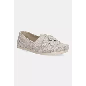 Toms espadrile FOG BEACHSIDE culoarea bej, 10021936 imagine