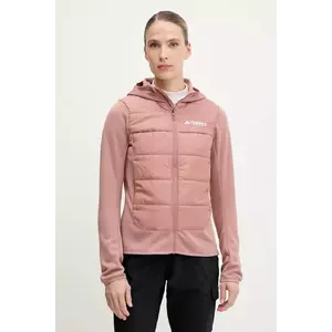 adidas TERREX geacă sport Multi Hybrid culoarea portocaliu, de tranzitie, JD8416 imagine