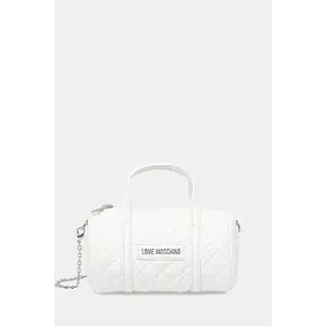 Love Moschino geantă culoarea alb, JC4249PP0MLA0100 imagine