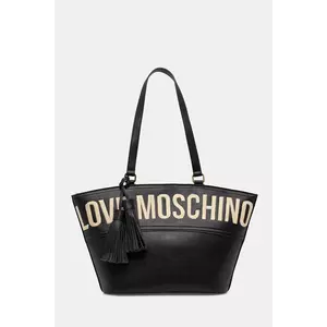 Love Moschino geantă culoarea negru, JC4285PP0MKJ0000 imagine