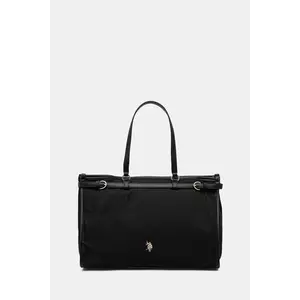 U.S. Polo Assn. geantă Houston culoarea negru, BEUHU8682WZC imagine