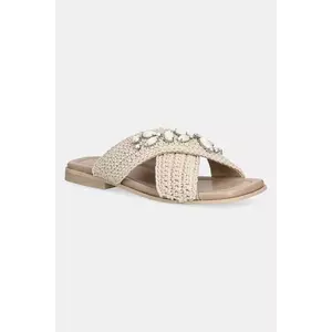 Inuikii papuci Woven Crossed Stones culoarea bej, 1004.003.0611.100 / 70104-369 imagine