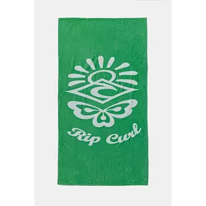 Rip Curl prosop din bumbac culoarea verde, 01OWTO imagine