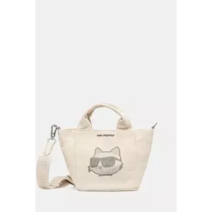 Karl Lagerfeld geantă culoarea bej, A2W50044 imagine
