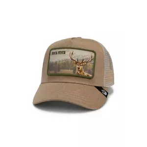 Goorin Bros șapcă Buck Fever culoarea bej, cu imprimeu, 101-2031 imagine