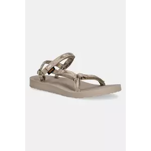 Teva sandale Original Universal Slim culoarea bej, 1150110 imagine