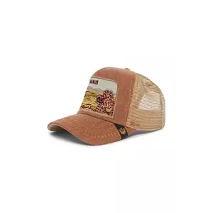 Goorin Bros șapcă Lone Ranger culoarea bej, cu imprimeu, 101-2027 imagine