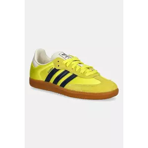 adidas Originals sneakers Samba OG culoarea galben, JI2594 imagine