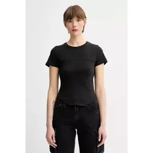 G-Star Raw tricou din bumbac culoarea negru, D26072-D601 imagine