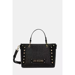 Love Moschino geantă culoarea negru, JC4276PP0MKW100A imagine