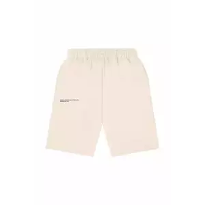 Pangaia pantaloni scurți KIDS' 365 MIDWEIGHT LONG SHORTS culoarea bej, talie reglabila, 10000425 imagine