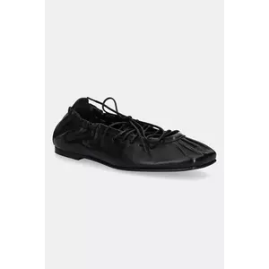 Alohas balerini de piele Aureline culoarea negru, S100840-02 imagine