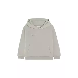 Pangaia bluză KIDS' 365 MIDWEIGHT HOODIE culoarea bej, cu glugă, 10000428 imagine