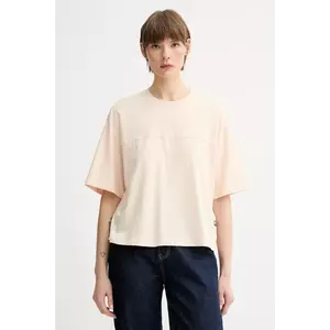 G-Star Raw tricou din bumbac culoarea bej, D26134-336 imagine